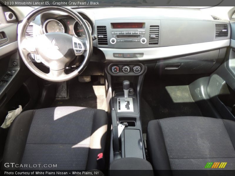 Dashboard of 2010 Lancer ES