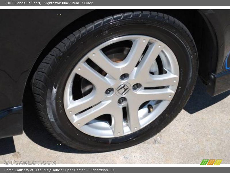 Nighthawk Black Pearl / Black 2007 Honda Fit Sport