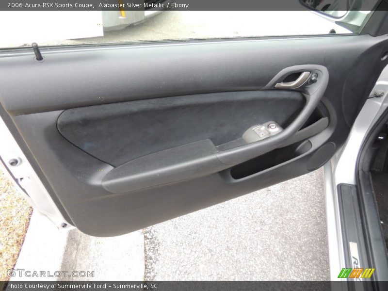 Alabaster Silver Metallic / Ebony 2006 Acura RSX Sports Coupe