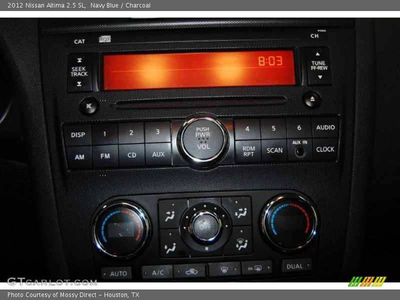 Navy Blue / Charcoal 2012 Nissan Altima 2.5 SL