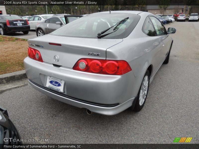 Alabaster Silver Metallic / Ebony 2006 Acura RSX Sports Coupe