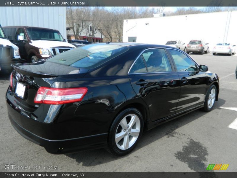 Black / Dark Charcoal 2011 Toyota Camry SE