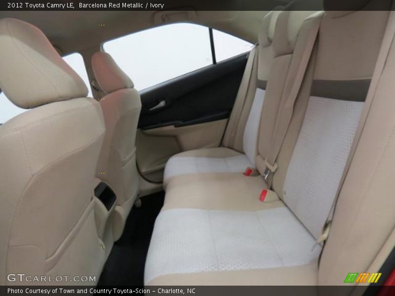 Barcelona Red Metallic / Ivory 2012 Toyota Camry LE