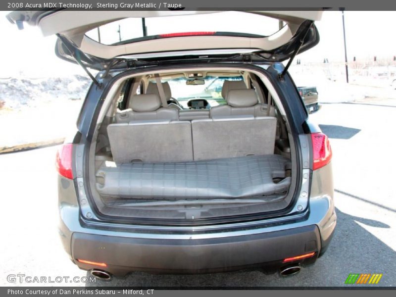 Sterling Gray Metallic / Taupe 2008 Acura MDX Technology