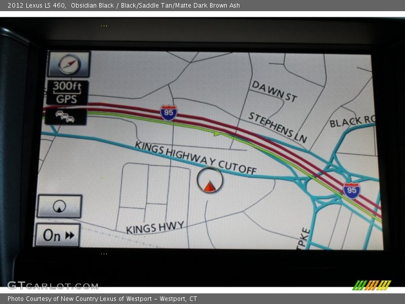 Navigation of 2012 LS 460