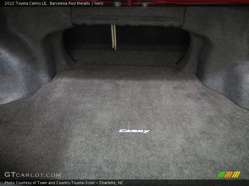 Barcelona Red Metallic / Ivory 2012 Toyota Camry LE