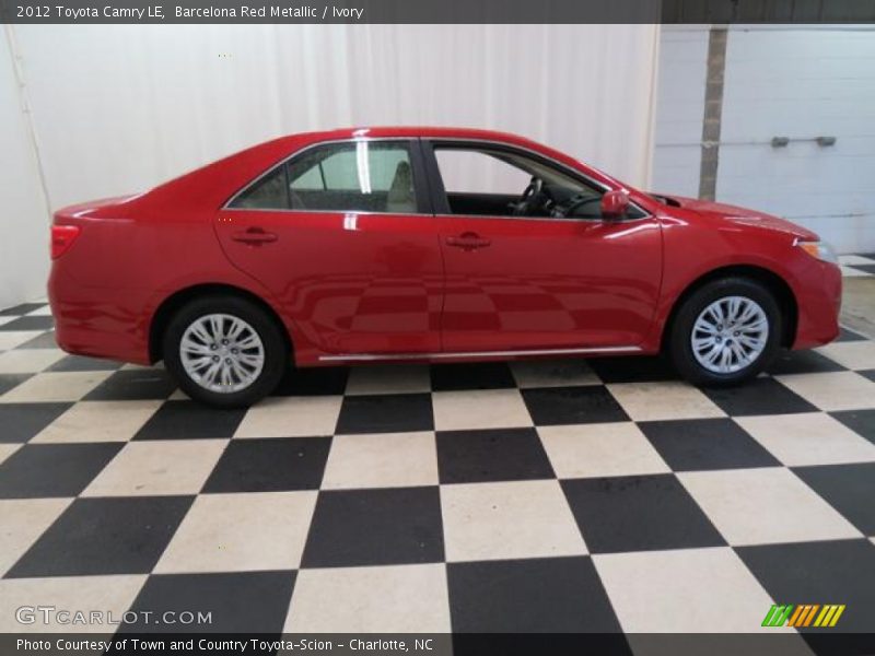 Barcelona Red Metallic / Ivory 2012 Toyota Camry LE