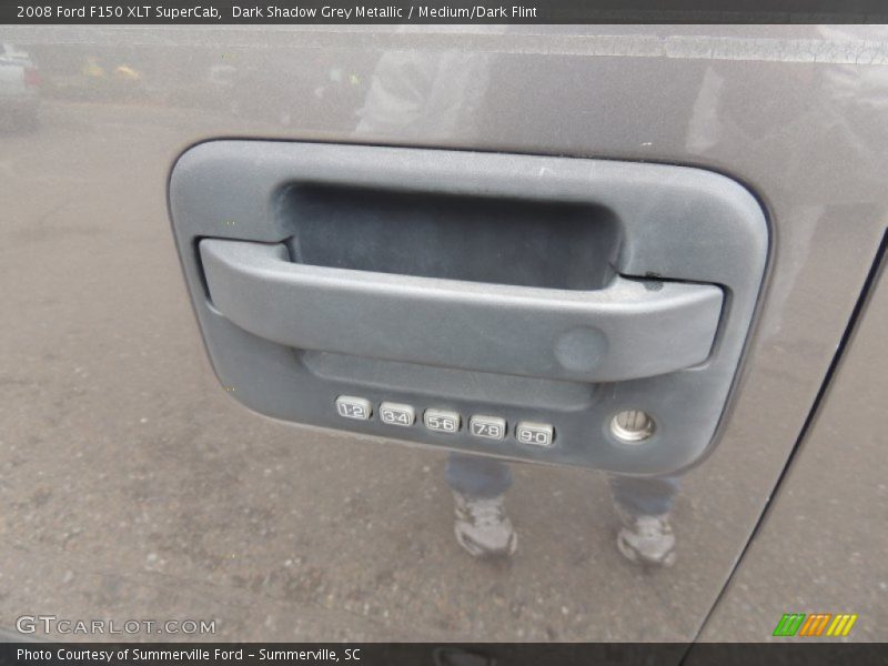 Dark Shadow Grey Metallic / Medium/Dark Flint 2008 Ford F150 XLT SuperCab