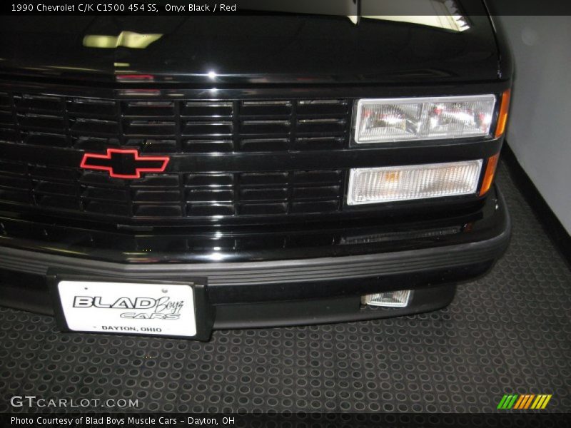 Onyx Black / Red 1990 Chevrolet C/K C1500 454 SS