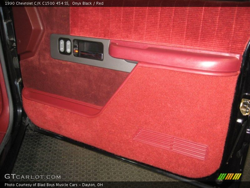 Onyx Black / Red 1990 Chevrolet C/K C1500 454 SS