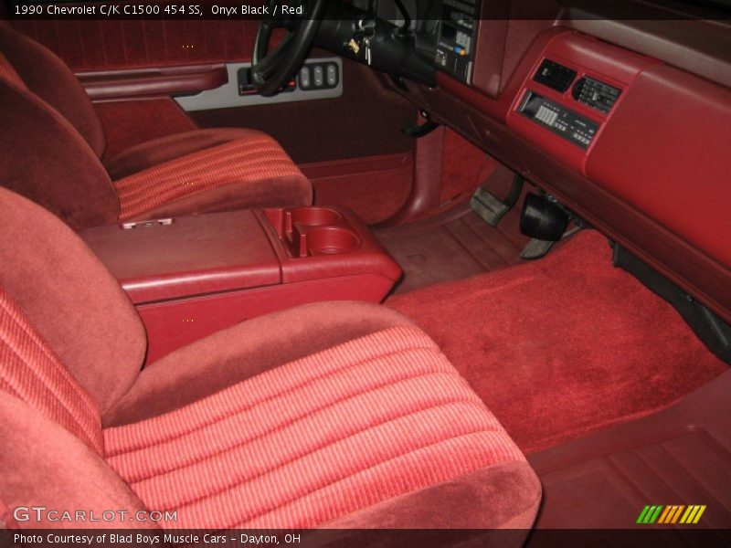 Onyx Black / Red 1990 Chevrolet C/K C1500 454 SS