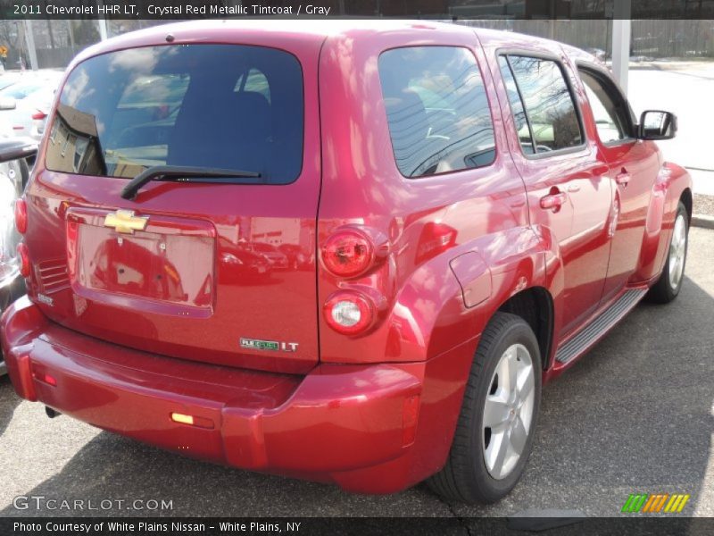 Crystal Red Metallic Tintcoat / Gray 2011 Chevrolet HHR LT