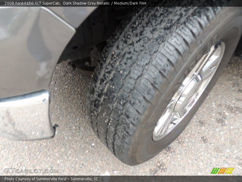 Dark Shadow Grey Metallic / Medium/Dark Flint 2008 Ford F150 XLT SuperCab