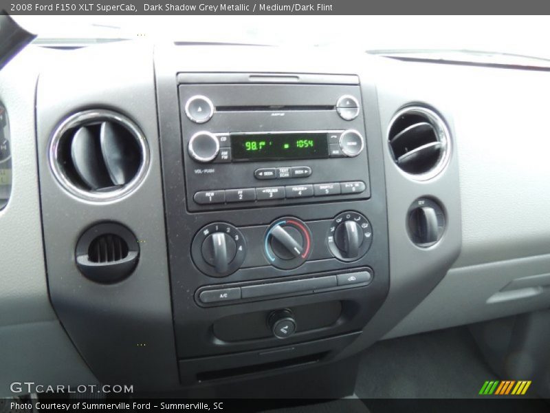 Dark Shadow Grey Metallic / Medium/Dark Flint 2008 Ford F150 XLT SuperCab