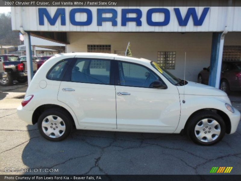 Cool Vanilla White / Pastel Slate Gray 2007 Chrysler PT Cruiser