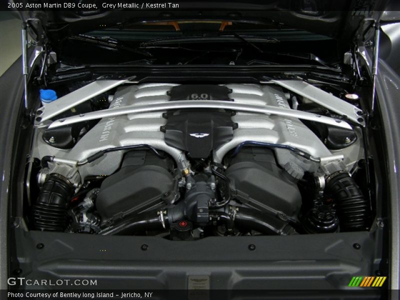 Grey Metallic / Kestrel Tan 2005 Aston Martin DB9 Coupe