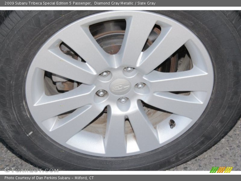 Diamond Gray Metallic / Slate Gray 2009 Subaru Tribeca Special Edition 5 Passenger