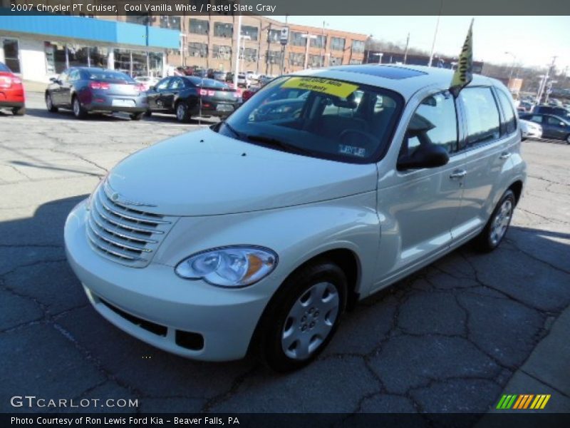 Cool Vanilla White / Pastel Slate Gray 2007 Chrysler PT Cruiser