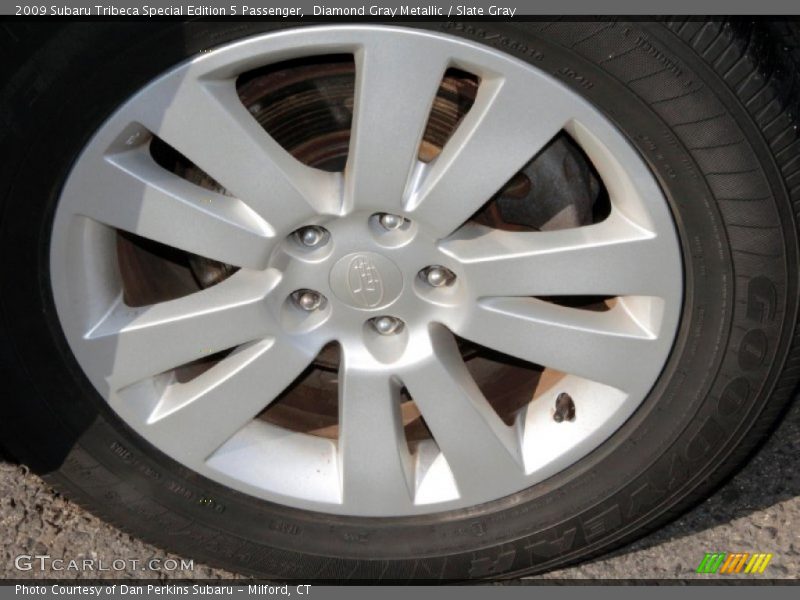 Diamond Gray Metallic / Slate Gray 2009 Subaru Tribeca Special Edition 5 Passenger
