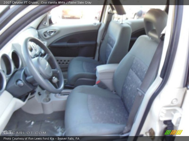 Cool Vanilla White / Pastel Slate Gray 2007 Chrysler PT Cruiser