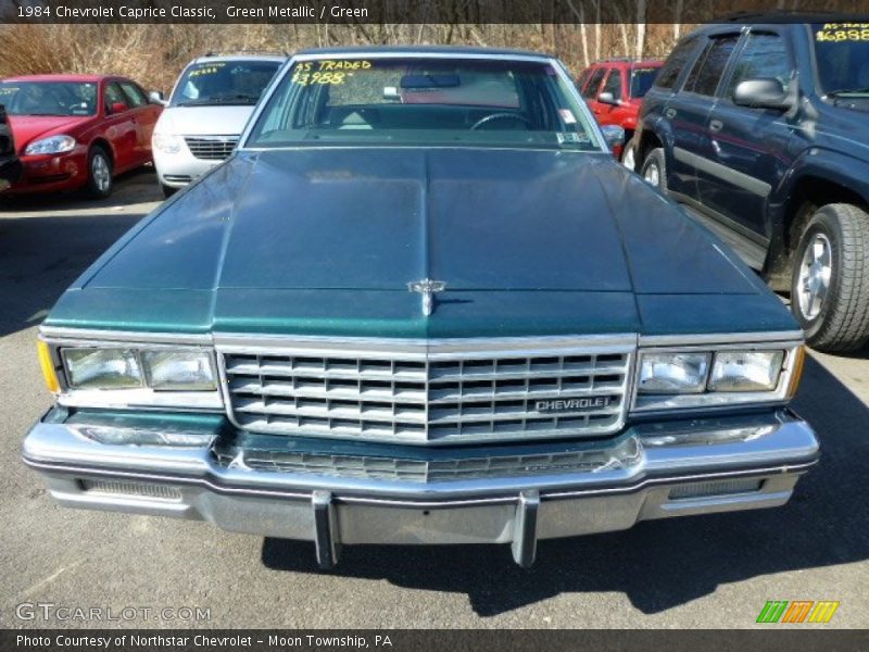 Green Metallic / Green 1984 Chevrolet Caprice Classic