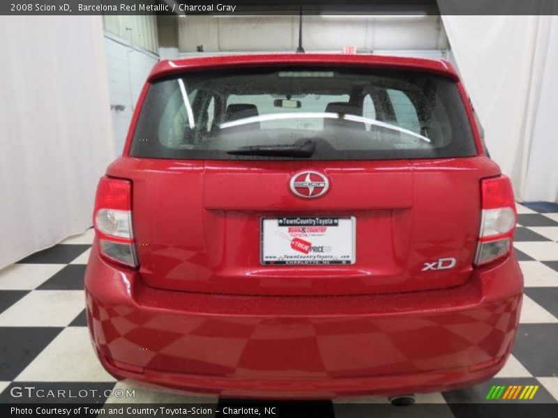 Barcelona Red Metallic / Charcoal Gray 2008 Scion xD