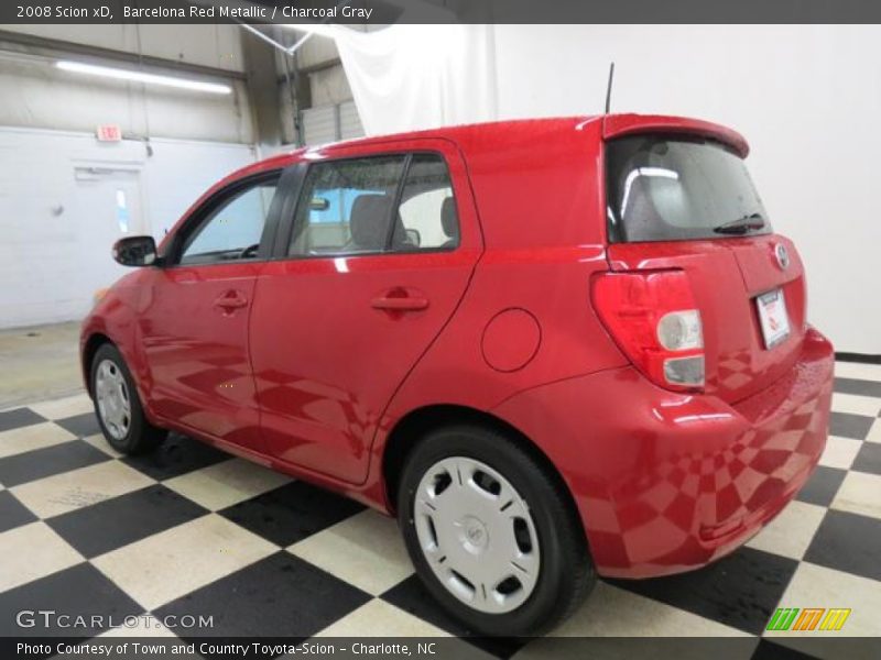 Barcelona Red Metallic / Charcoal Gray 2008 Scion xD