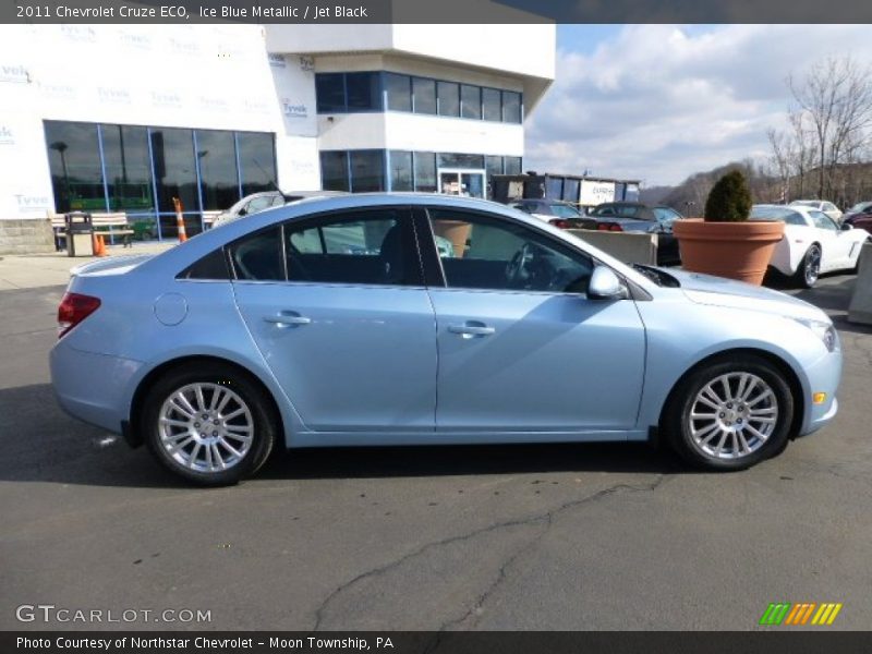 Ice Blue Metallic / Jet Black 2011 Chevrolet Cruze ECO