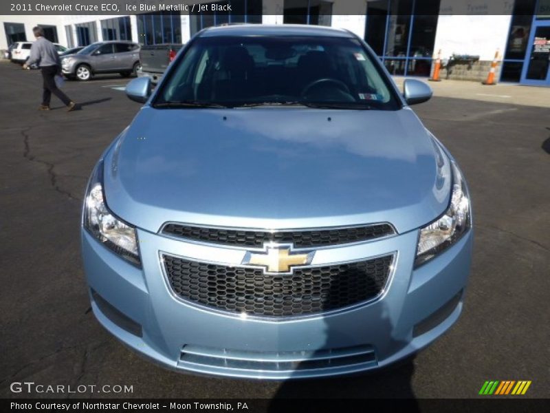 Ice Blue Metallic / Jet Black 2011 Chevrolet Cruze ECO