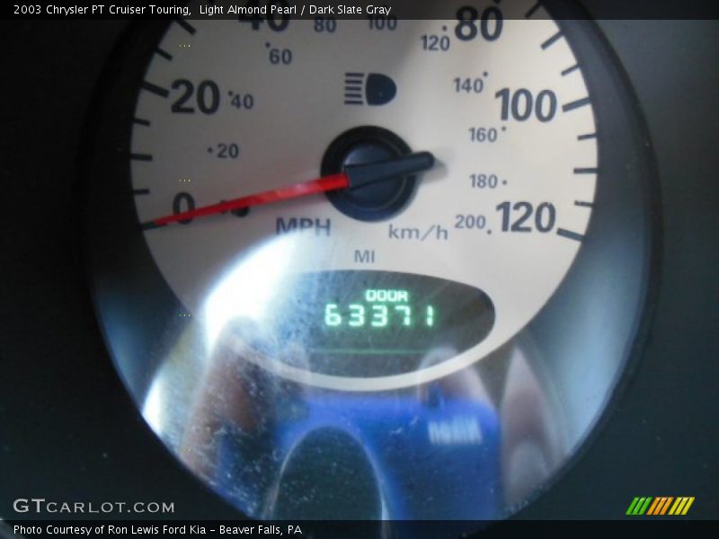 Light Almond Pearl / Dark Slate Gray 2003 Chrysler PT Cruiser Touring