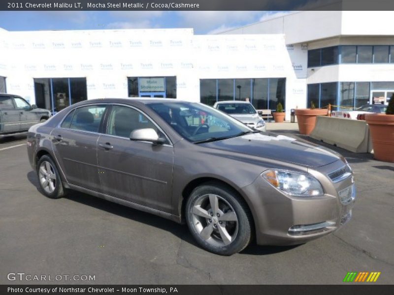 Mocha Steel Metallic / Cocoa/Cashmere 2011 Chevrolet Malibu LT