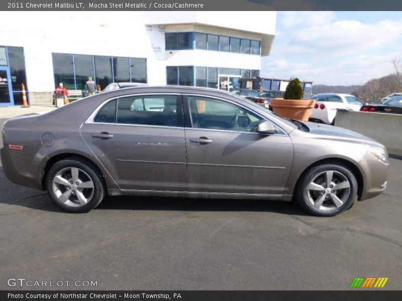 Mocha Steel Metallic / Cocoa/Cashmere 2011 Chevrolet Malibu LT