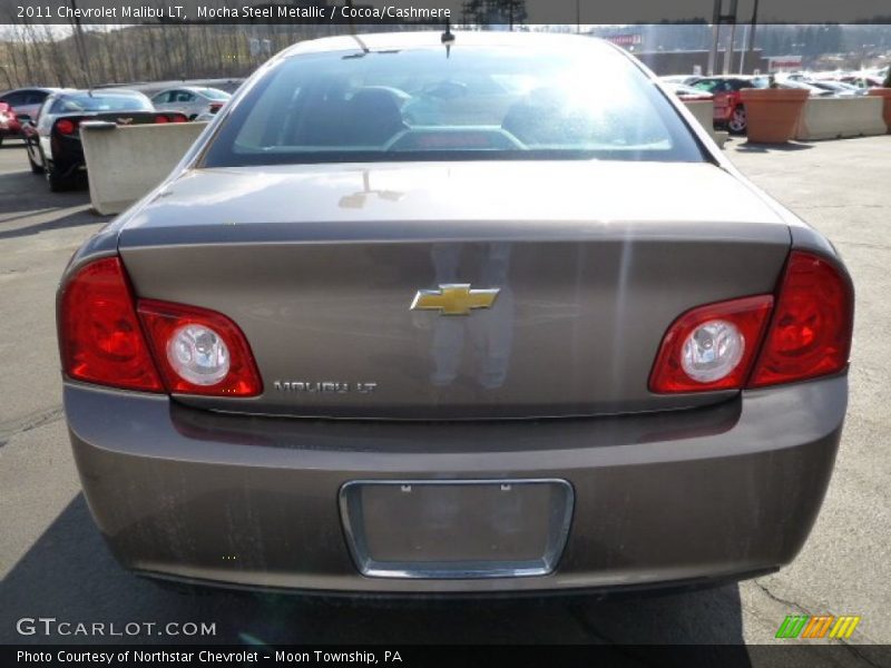 Mocha Steel Metallic / Cocoa/Cashmere 2011 Chevrolet Malibu LT