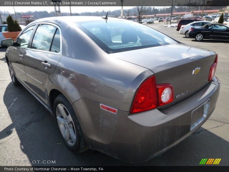 Mocha Steel Metallic / Cocoa/Cashmere 2011 Chevrolet Malibu LT