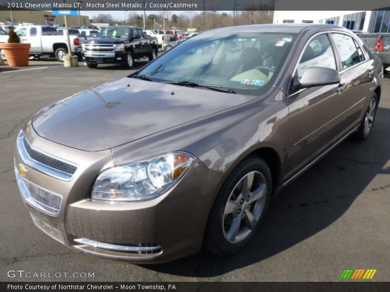 Mocha Steel Metallic / Cocoa/Cashmere 2011 Chevrolet Malibu LT