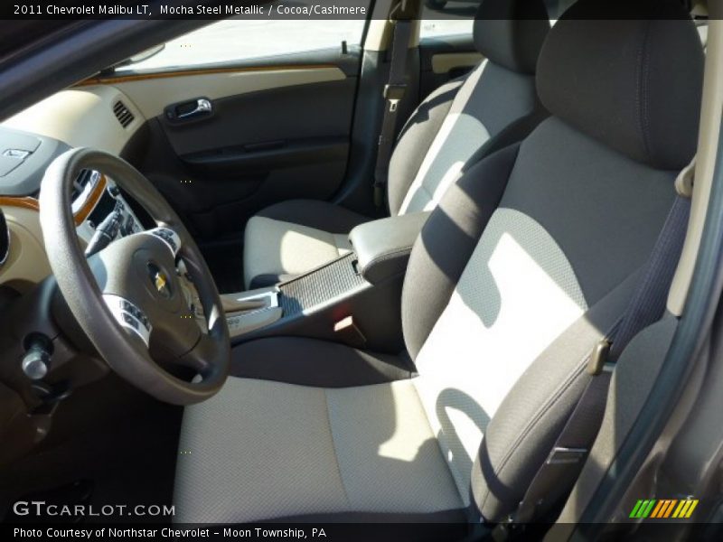 Mocha Steel Metallic / Cocoa/Cashmere 2011 Chevrolet Malibu LT