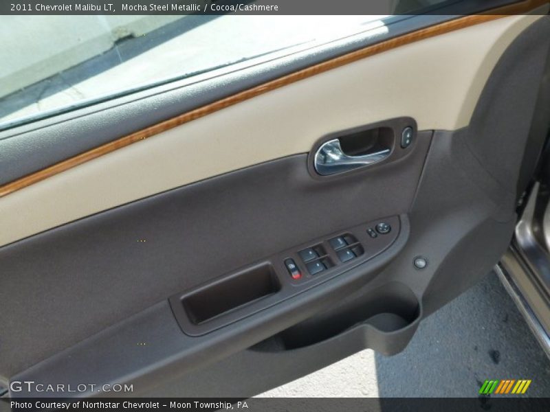 Mocha Steel Metallic / Cocoa/Cashmere 2011 Chevrolet Malibu LT
