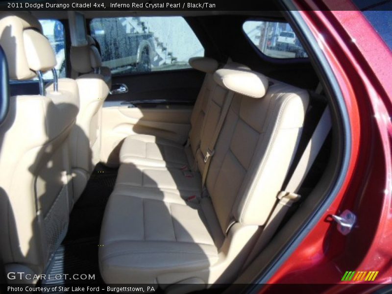 Inferno Red Crystal Pearl / Black/Tan 2011 Dodge Durango Citadel 4x4