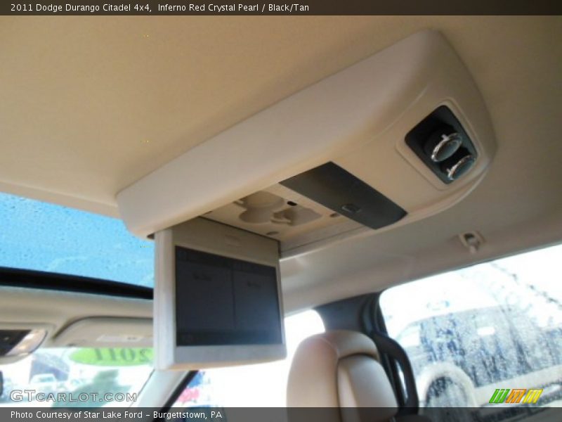 Inferno Red Crystal Pearl / Black/Tan 2011 Dodge Durango Citadel 4x4