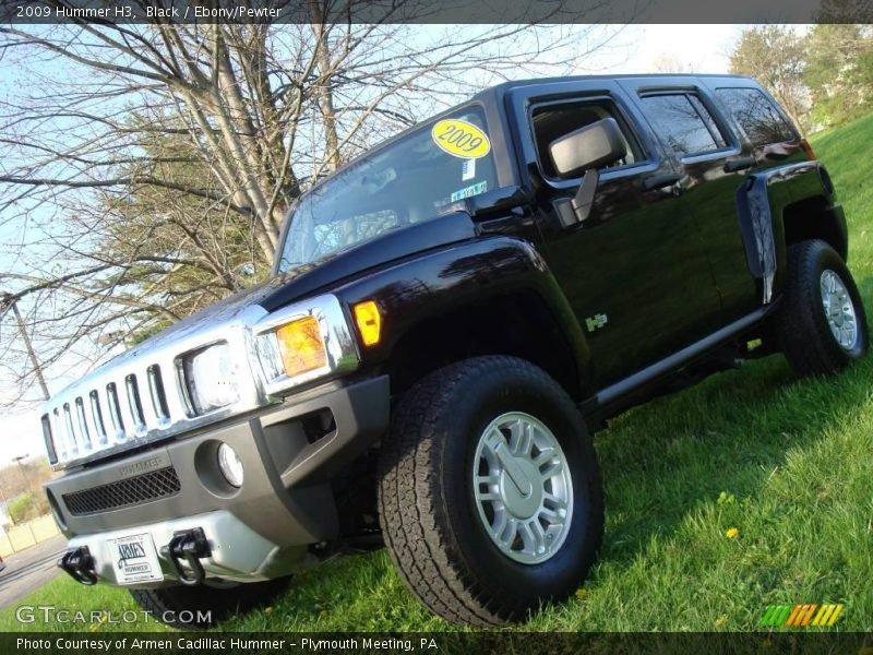 Black / Ebony/Pewter 2009 Hummer H3