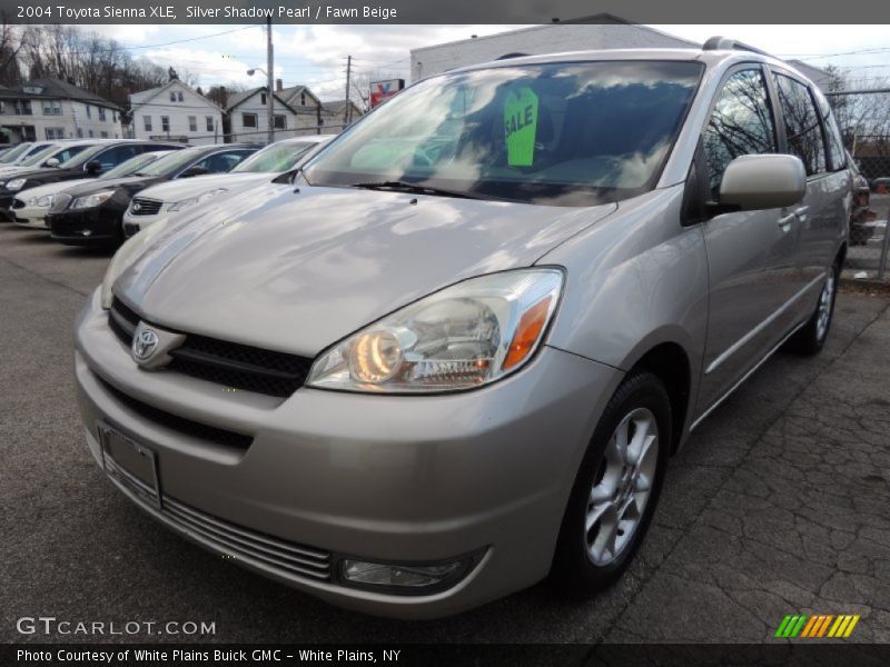 Silver Shadow Pearl / Fawn Beige 2004 Toyota Sienna XLE