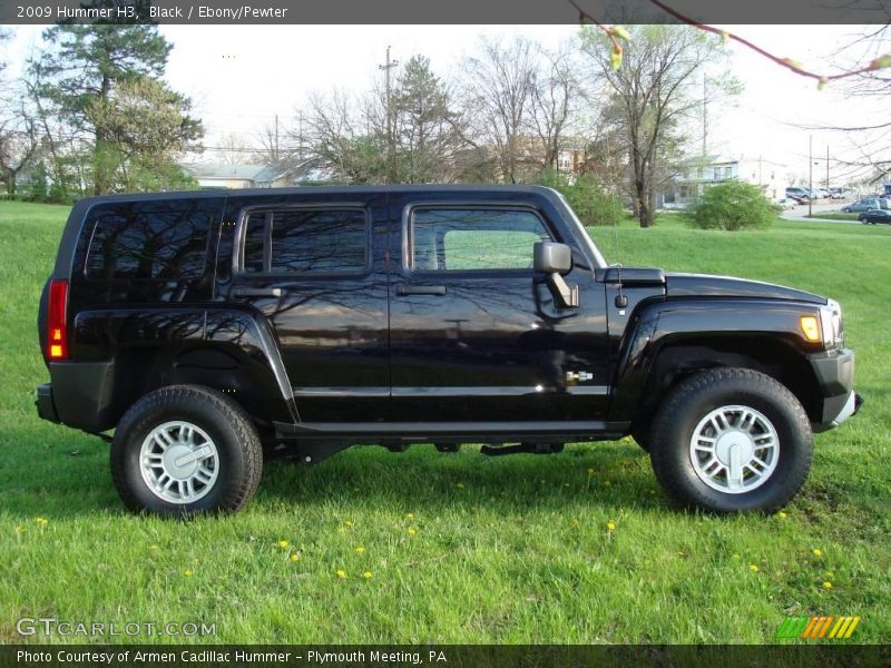 Black / Ebony/Pewter 2009 Hummer H3