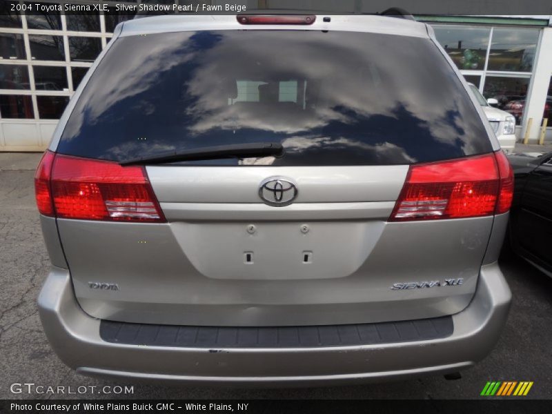 Silver Shadow Pearl / Fawn Beige 2004 Toyota Sienna XLE