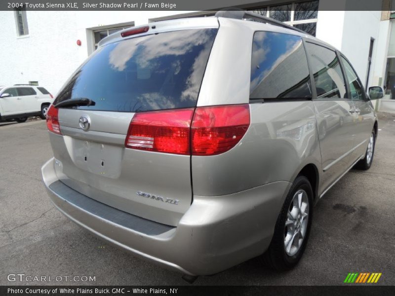 Silver Shadow Pearl / Fawn Beige 2004 Toyota Sienna XLE