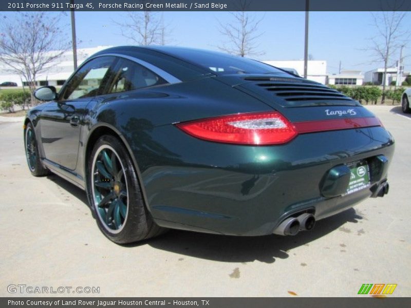  2011 911 Targa 4S Porsche Racing Green Metallic