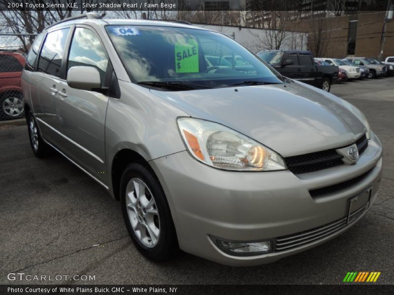Silver Shadow Pearl / Fawn Beige 2004 Toyota Sienna XLE