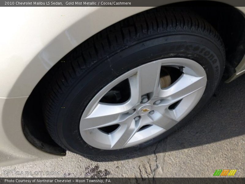 Gold Mist Metallic / Cocoa/Cashmere 2010 Chevrolet Malibu LS Sedan