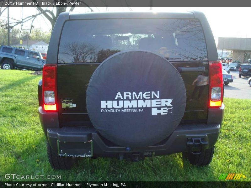 Black / Ebony/Pewter 2009 Hummer H3