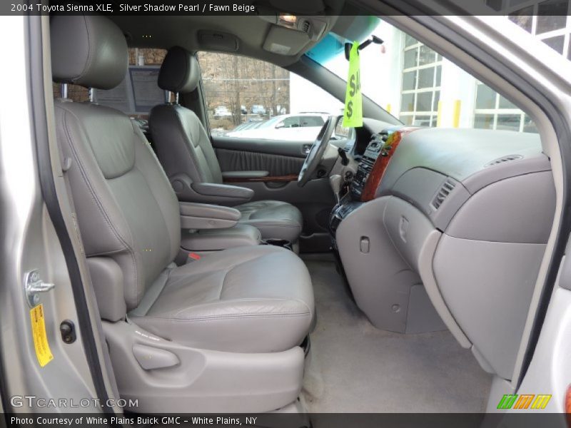 Silver Shadow Pearl / Fawn Beige 2004 Toyota Sienna XLE