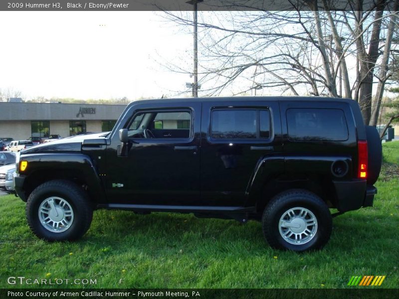 Black / Ebony/Pewter 2009 Hummer H3